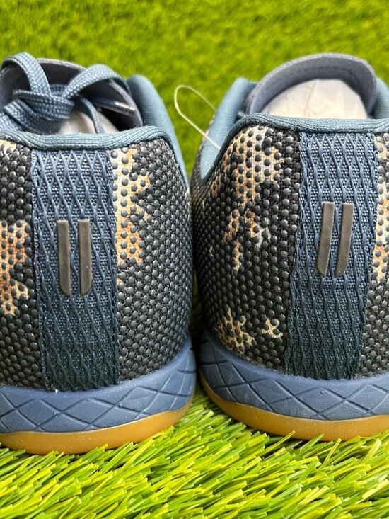 Nobull Dark Floral Gum Trainers Womens Size 8.5 Navy Blue Running Shoes Sneakers - Picture 6 of 10